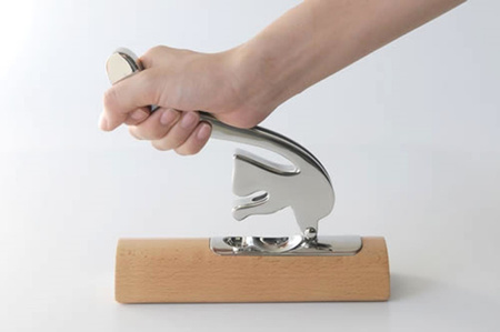 Nutcracker ALESSI Scoiattolo silver