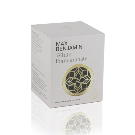 MAX BENJAMIN Wall Fragrance Diffuser EU Plugin White Pomegranate