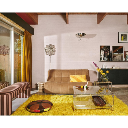 Stolik boczny HKLIVING ALLURE beżowy