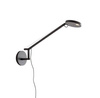 Lampa ścienna Artemide Demetra Micro antracytowa