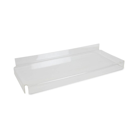 Acrylic cabinet: Shelving set, clear