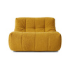 Lazy Lounge chair fluffy, ochre