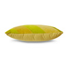 Striped velvet cushion yellow/green (40x60)