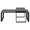 Coffee Table WILLOW Unique matt black