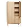 HÜBSCH HERRINGBONE cabinet natural size L