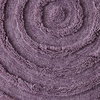Round woolen rug lilac (150x150cm)