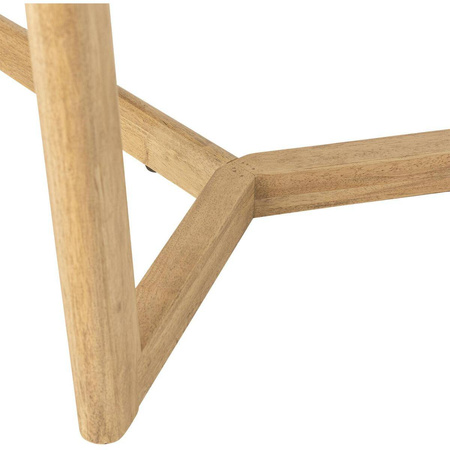 Serrone Dining Table, Nature, Rubberwood