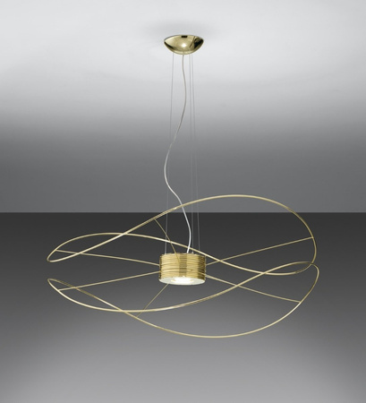 AXOLIGHT Hoops 2 gold pendant lamp