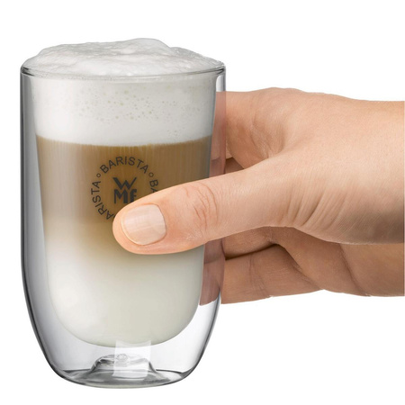 Zestaw 2 szklanek do LatteMacchiato WMF BARISTA transparentny