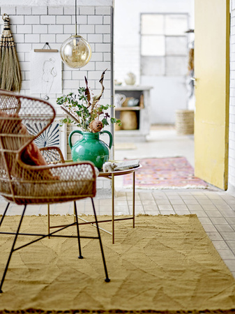 Dywan Bloomingville ZOLA brązowy