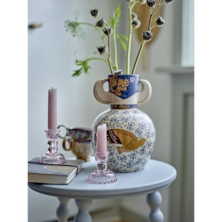 Hezha Vase, Blue, Stoneware