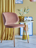 Ponte Dining Chair, Orange, Recycled Polyester