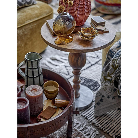 Świecznik Ozdobny Bloomingville DINAH brązowy