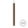 UMAGE CHIMES TALL brown pendant lamp
