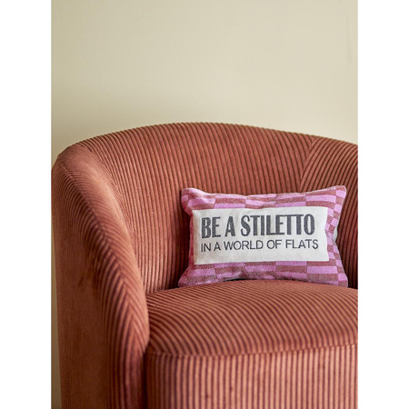 Elder Cushion, Pink, Cotton