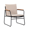 Fotel Bloomingville HAMPTON czarny