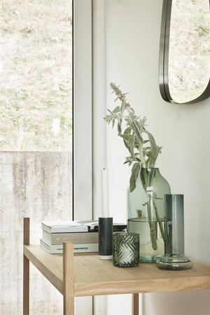Standing shelf with 3 shelves HÜBSCH NATURE natural