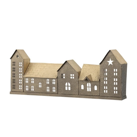 Świecznik Bloomingville NOELI złoty