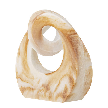 Dekoracja Bloomingville SWIRL brązowa