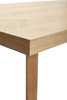 HÜBSCH HERRINGBONE natural dining table