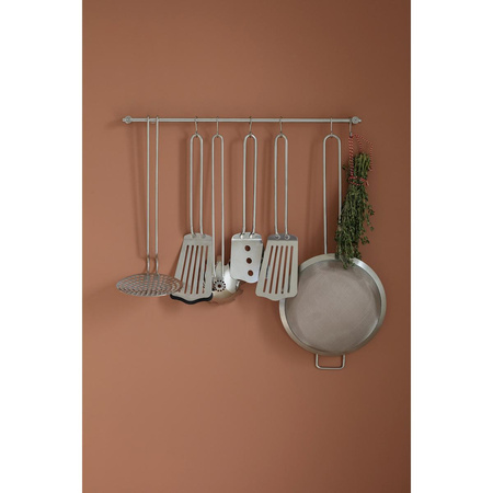 Łopatka silikonowa Eva Trio srebrna 28 cm