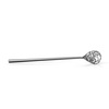 Honey spoon ALESSI Acacia silver