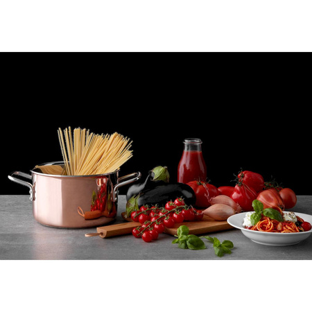Naczynie żaroodporne miedziane Eva Trio COPPER złote 3.9 l