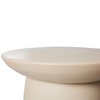 Stolik boczny HKLIVING EARTHENWARE beżowy rozmiar L