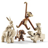 Wooden decoration KAY BOJESEN Rabbit natural