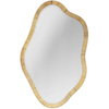 Ashlie Wall Mirror, Nature, Rattan