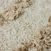 Round bath mat cream (80x80cm)