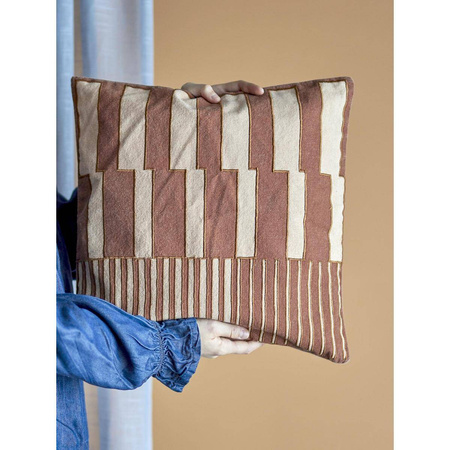 Cowes Cushion, Brown, Cotton OEKO-TEX®