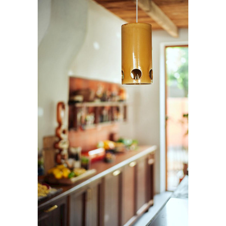 Lampa wisząca HKLIVING MUSTARD żółta
