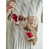 Monty Ornament, Brown, Wool