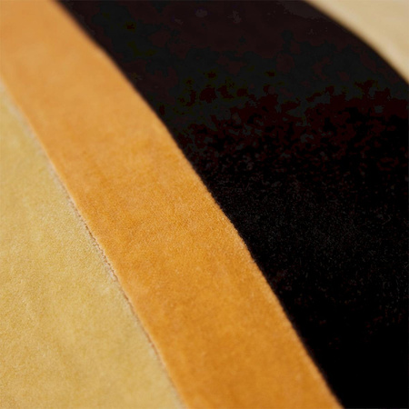 Striped velvet cushion Fame (60x35cm)