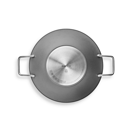 Wok z powłoką ceramiczną Slip-Let® Eva Trio GREY LINE szary 5.0 l