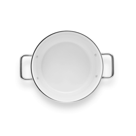 Garnek z powłoką ceramiczną Slip-Let® Eva Trio WHITE LINE biały 1.8 l