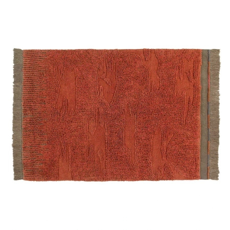 Dywan wełniany Lorena Canals NARANGURU czerwony 170 x 240 cm