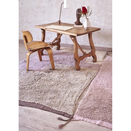 Dywan wełniany Lorena Canals UPENDO różowy 200 x 140 cm