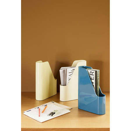 Redux Desk Organiser Offwhite/Light yellow/Petrol (set of 3)