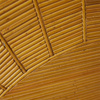 Rattan wall panel sun