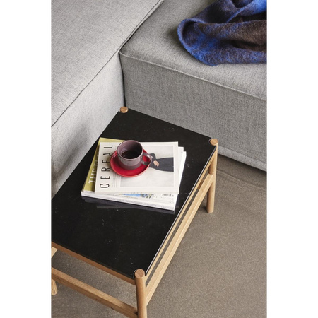 Stolik boczny Hübsch RAW czarny