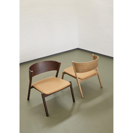Oblique Lounge Chair Seat Natural
