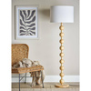 Giacoma Floor Lamp, Nature, Rubberwood