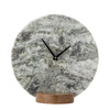 Joakim Table Clock, Grey, Marble