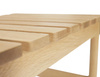 Ławka L122 Hübsch ROW naturalna