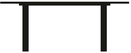 Stół jadalniany #105 SKOVBY brązowy