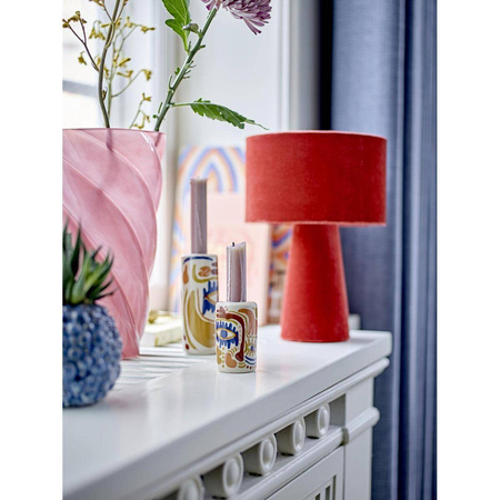 Callo Vase, Rose, Glass