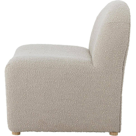 Neel Lounge Chair, Nature, Polyester