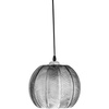 Adar Pendant Lamp, Grey, Glass